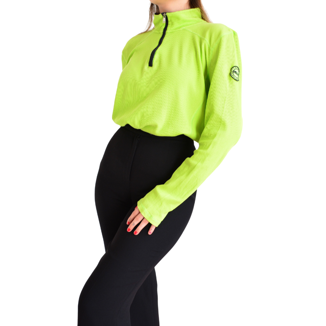 Sudadera Ralph Lauren Active verde neon