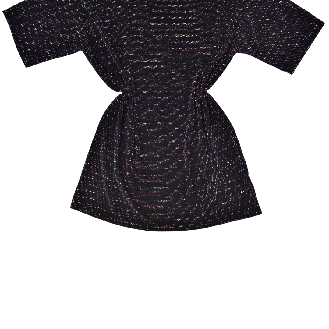 Vestido tshirt glitter de colores
