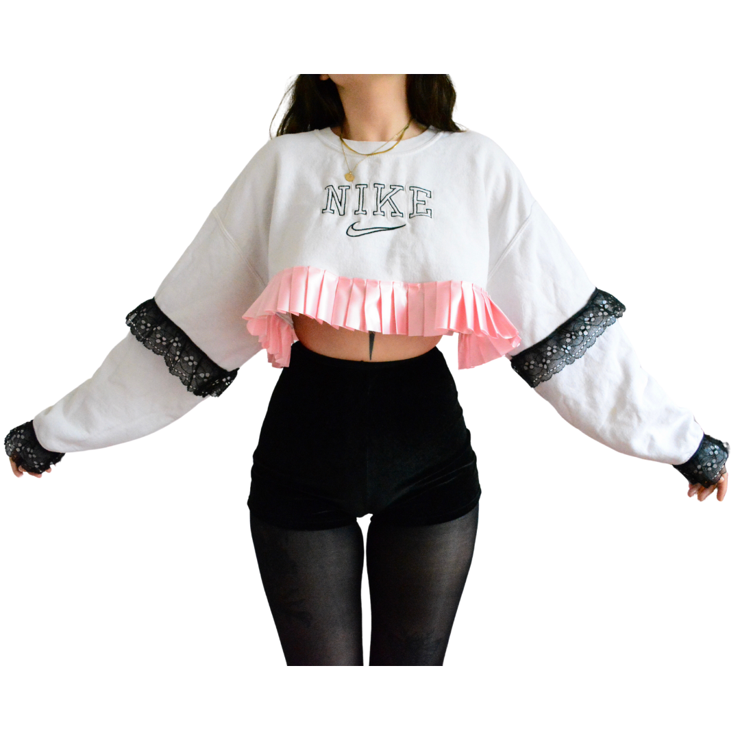 Sudadera Nike upcycling