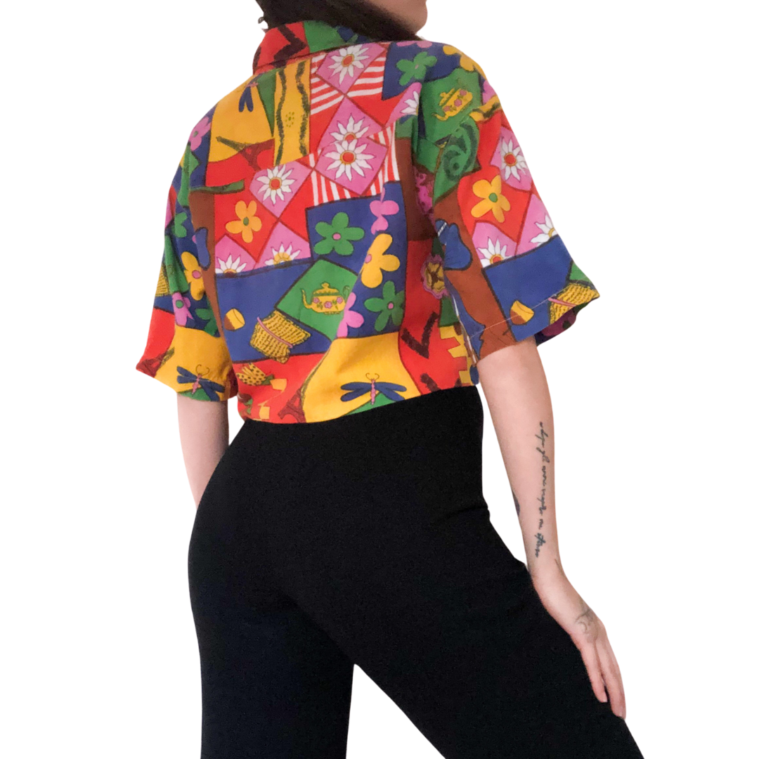Camisa geométrica