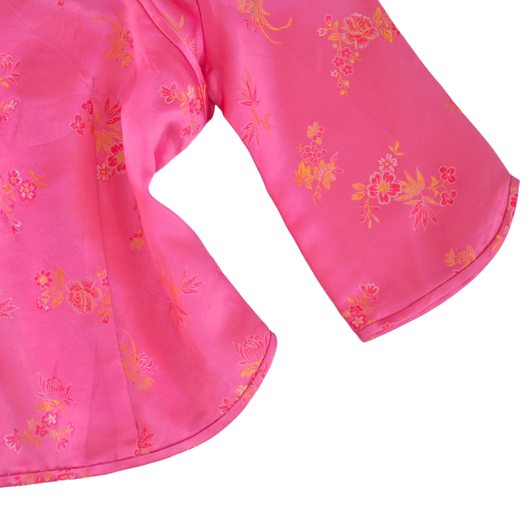Blusa rosa oriental