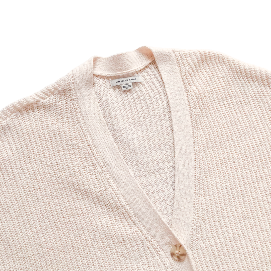 Sweater cardigan knit