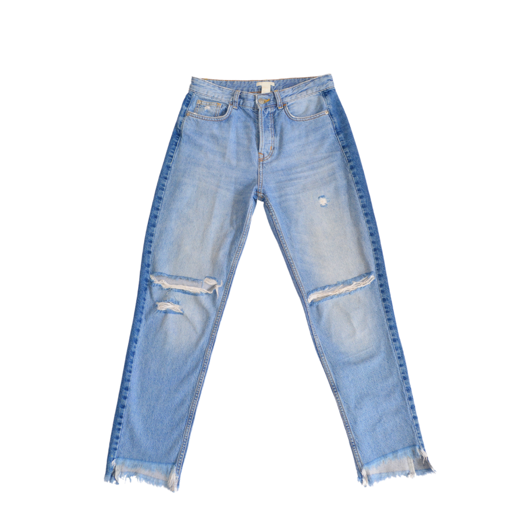 Momjeans denim bicolor