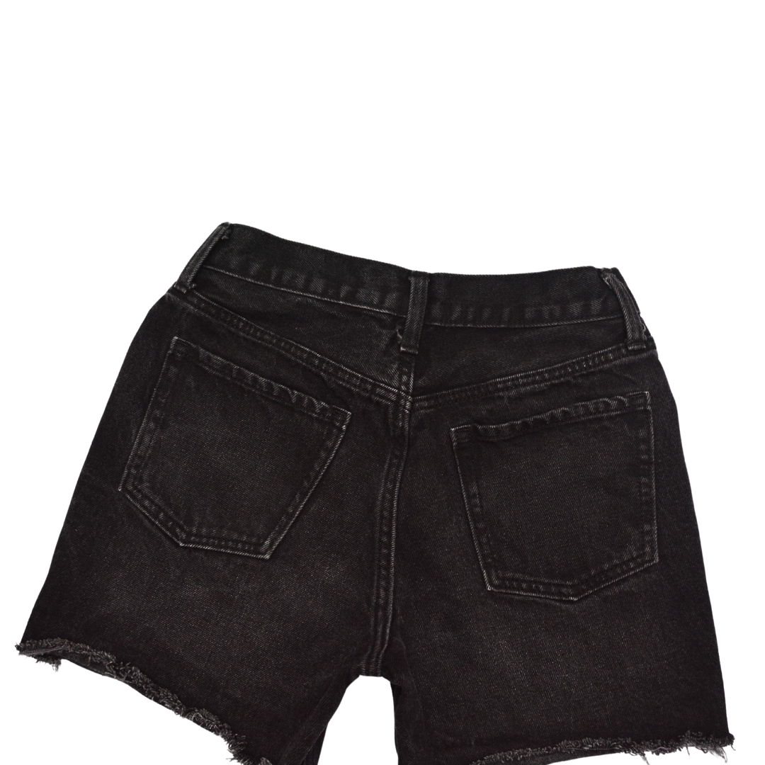 Momshort denim negro