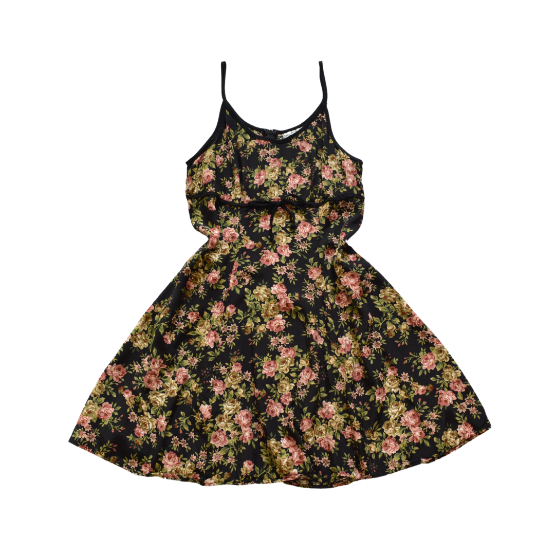 Vestido floral 90s