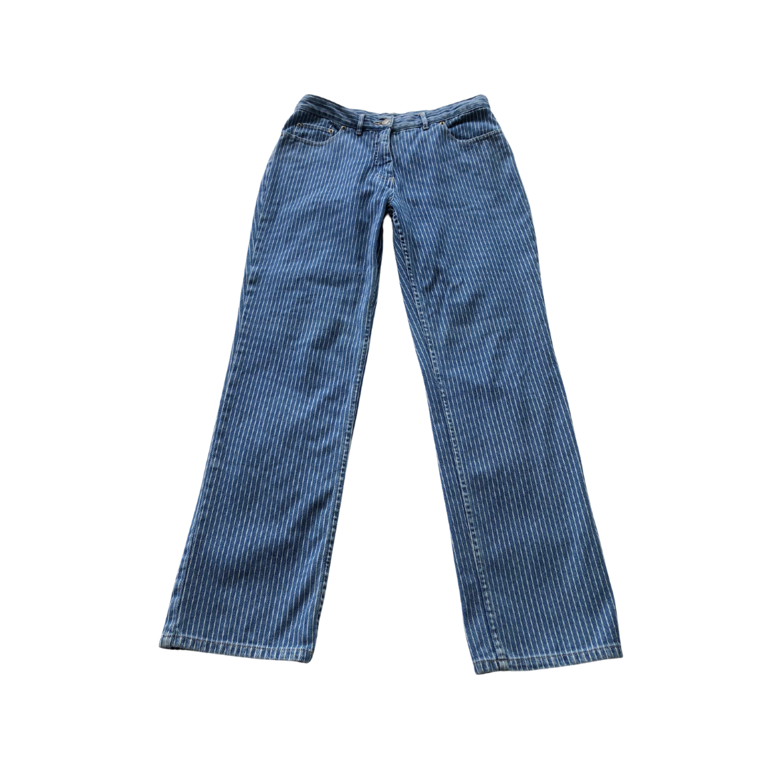 Jeans denim líneas 90s