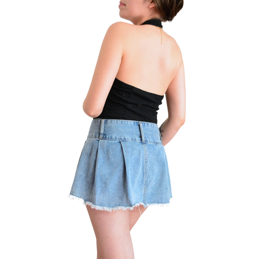 Blusa negra oriental