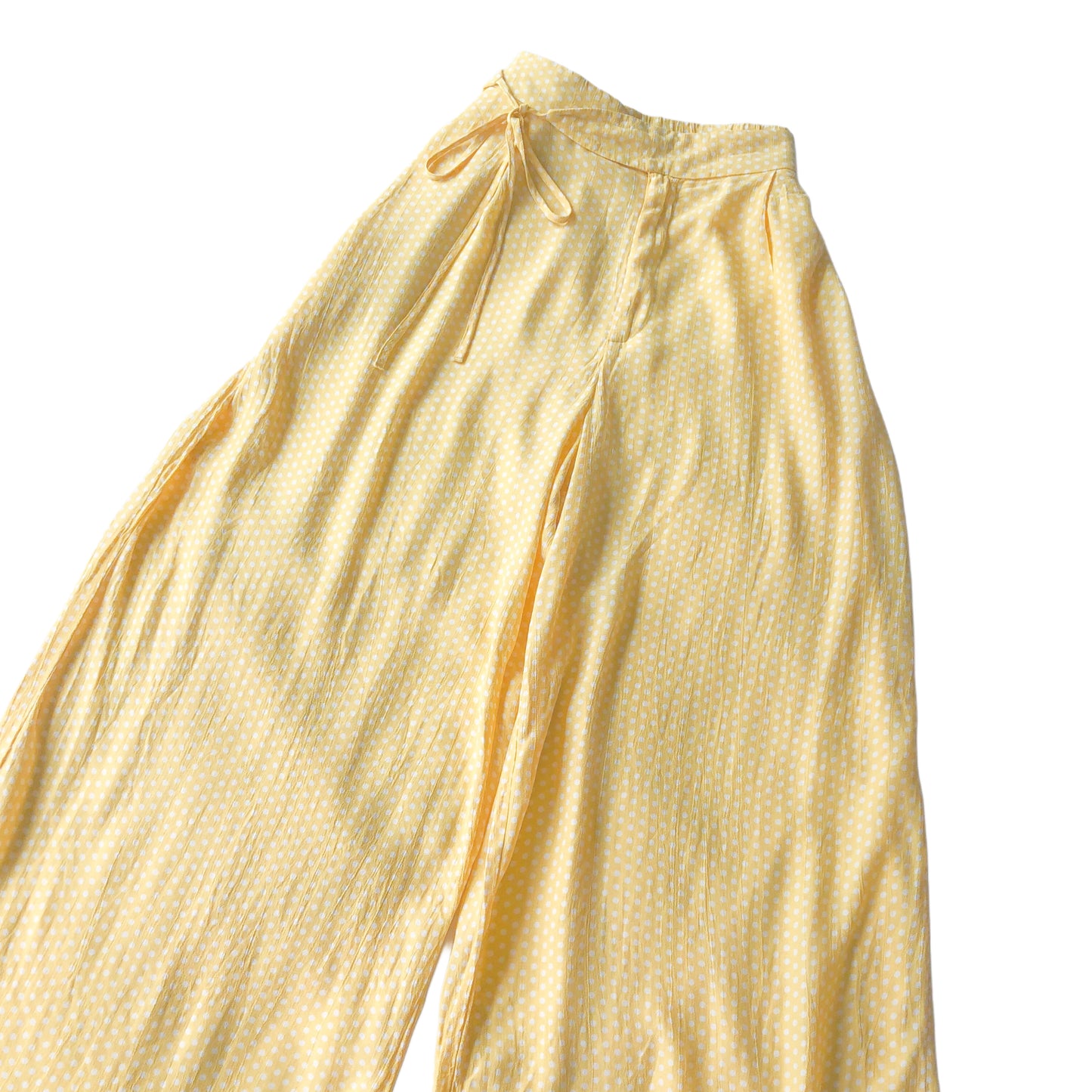 Pantalón amarillo polka dots
