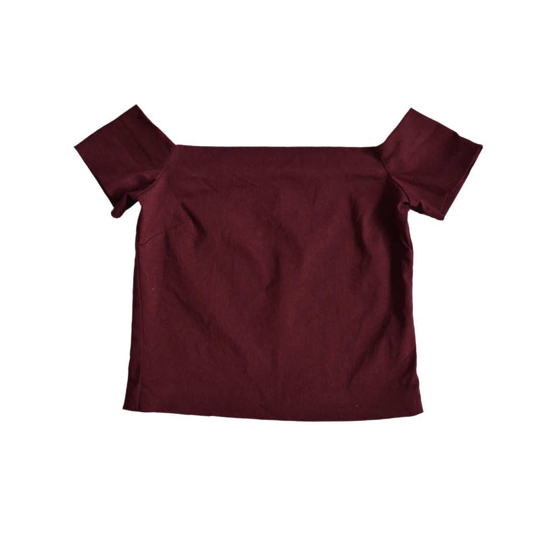 Top vino off shoulder