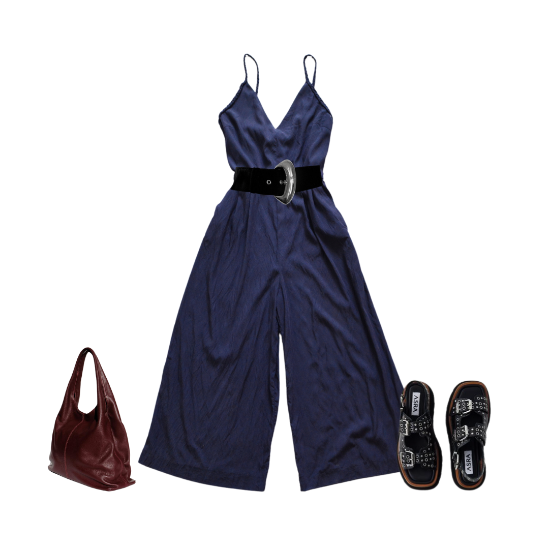 Jumpsuit azul navy