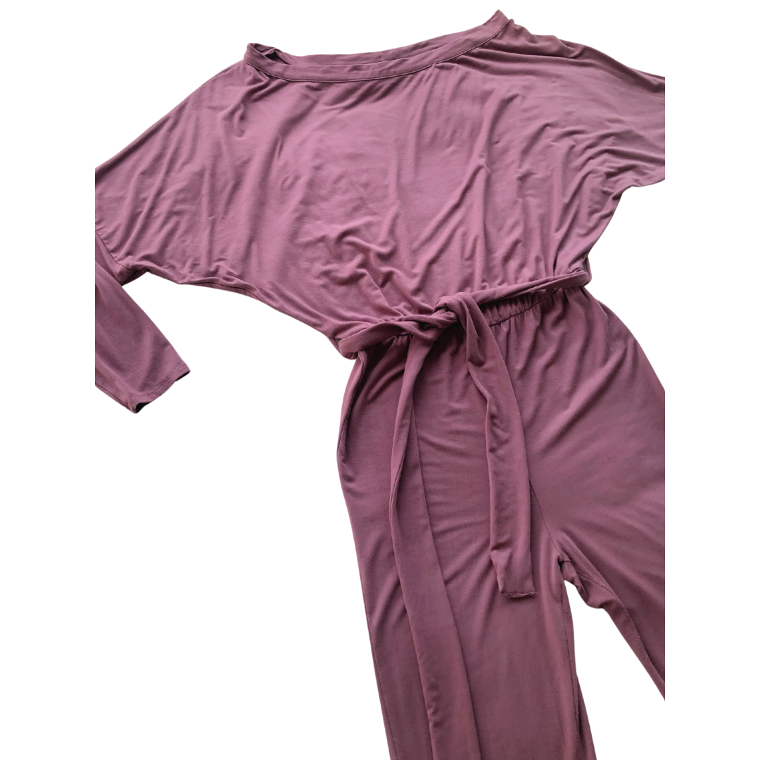 Jumpsuit morado pálido