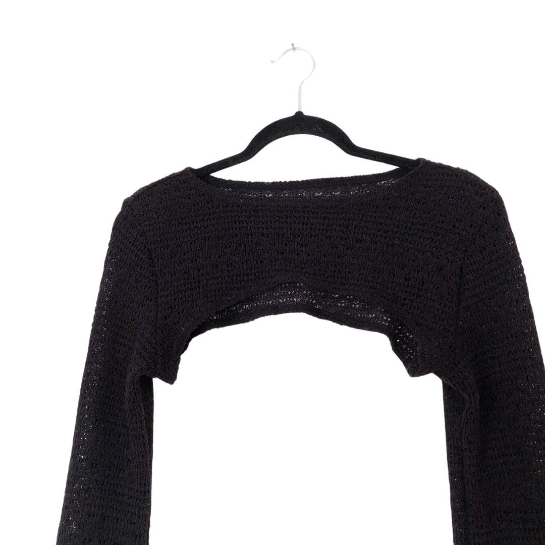 Manguitas negras knit
