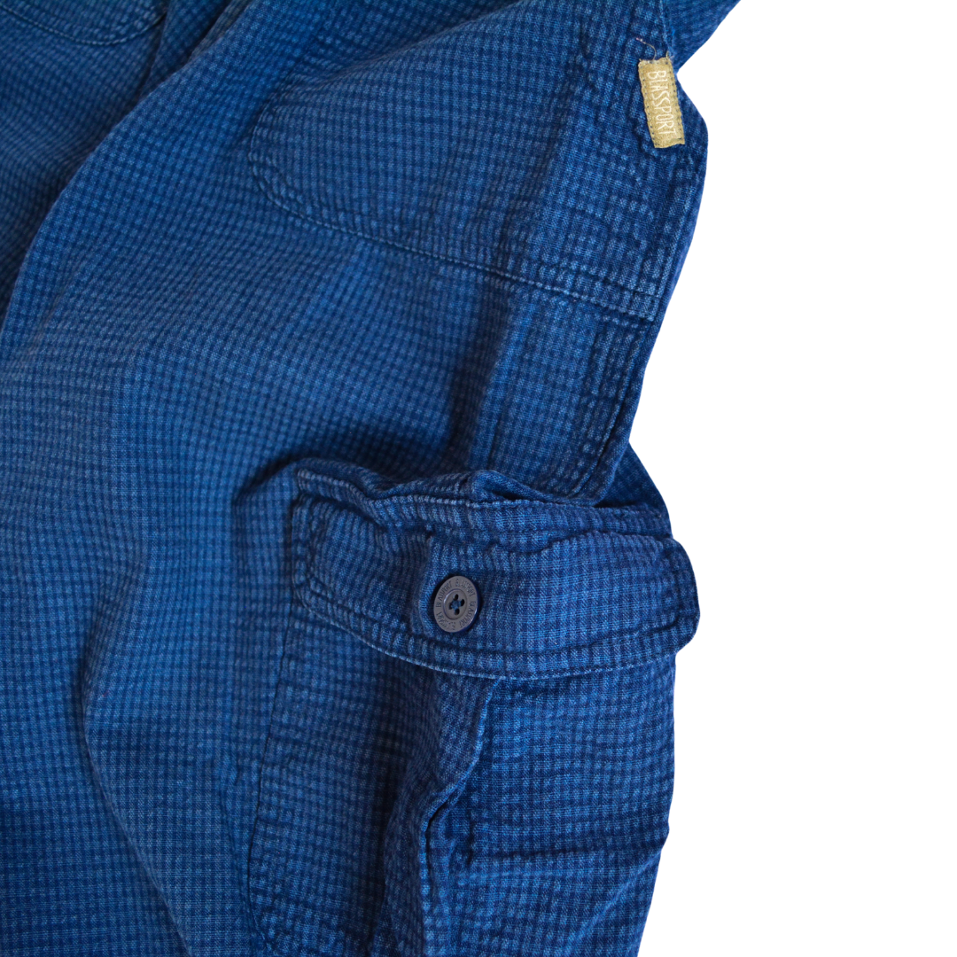 Pantalón cargo azul