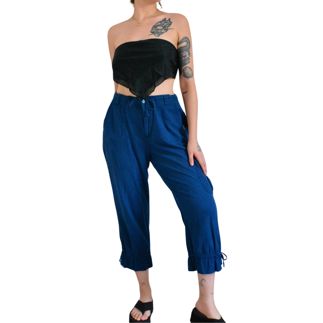 Pantalón cargo azul