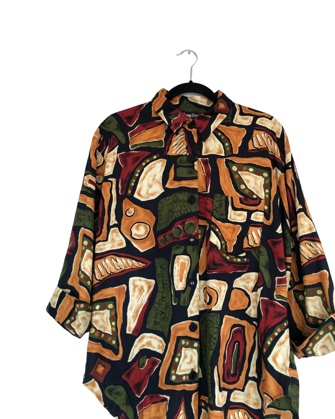 Camisa 80s abstracta