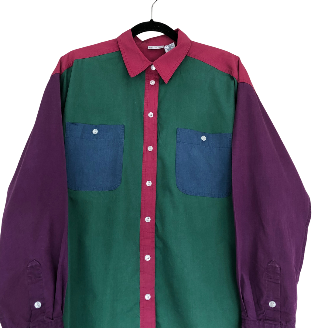 Camisa groovy 90s multicolor