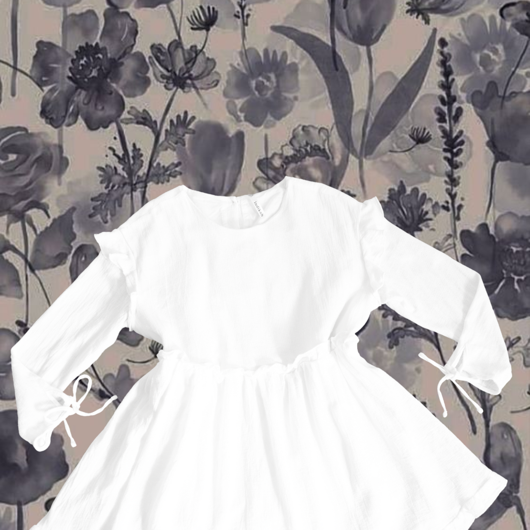 Vestido blanco babydoll