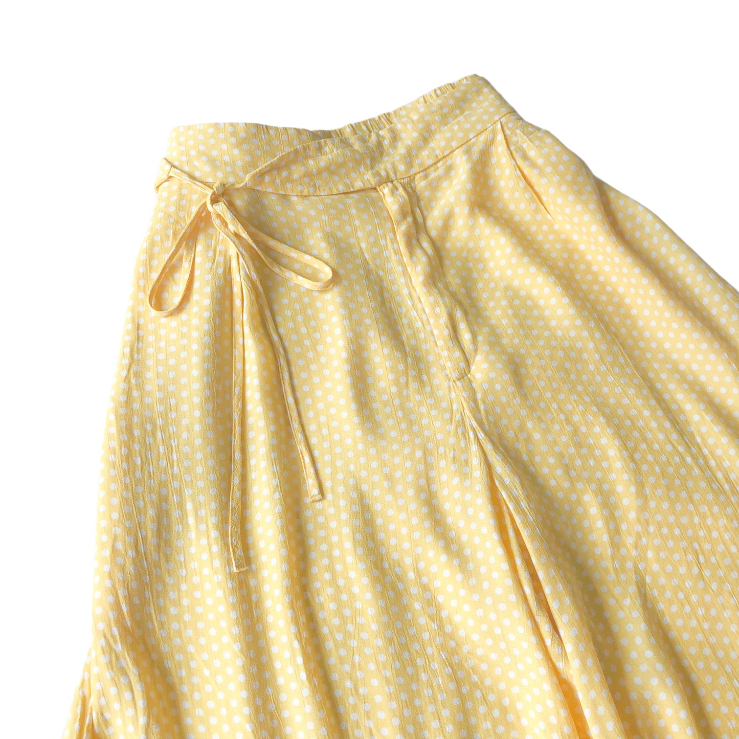Pantalón amarillo polka dots