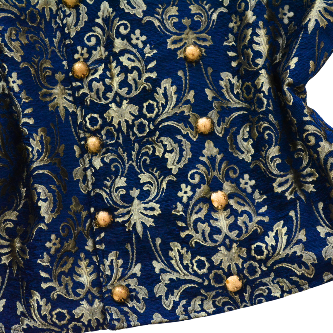 Chaleco vintage 90s brocado