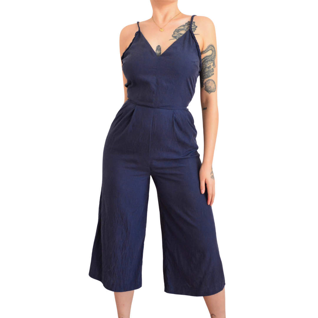 Jumpsuit azul navy