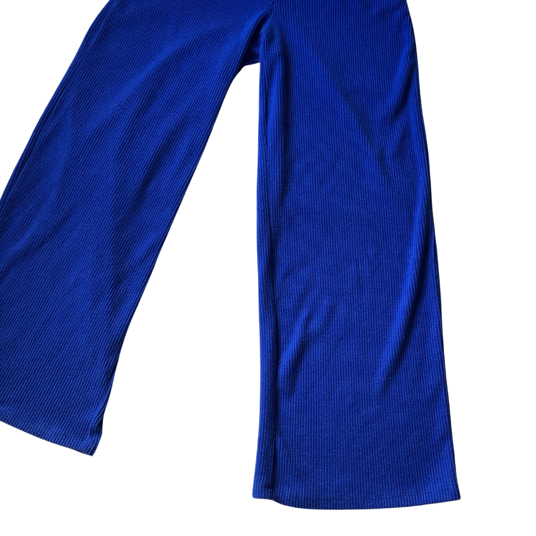 Jumpsuit azul wide leg