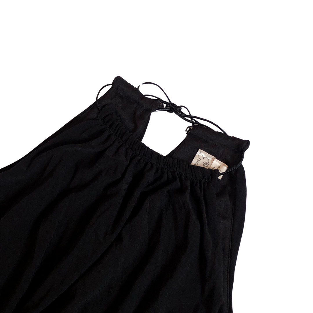 Jumpsuit negro largo