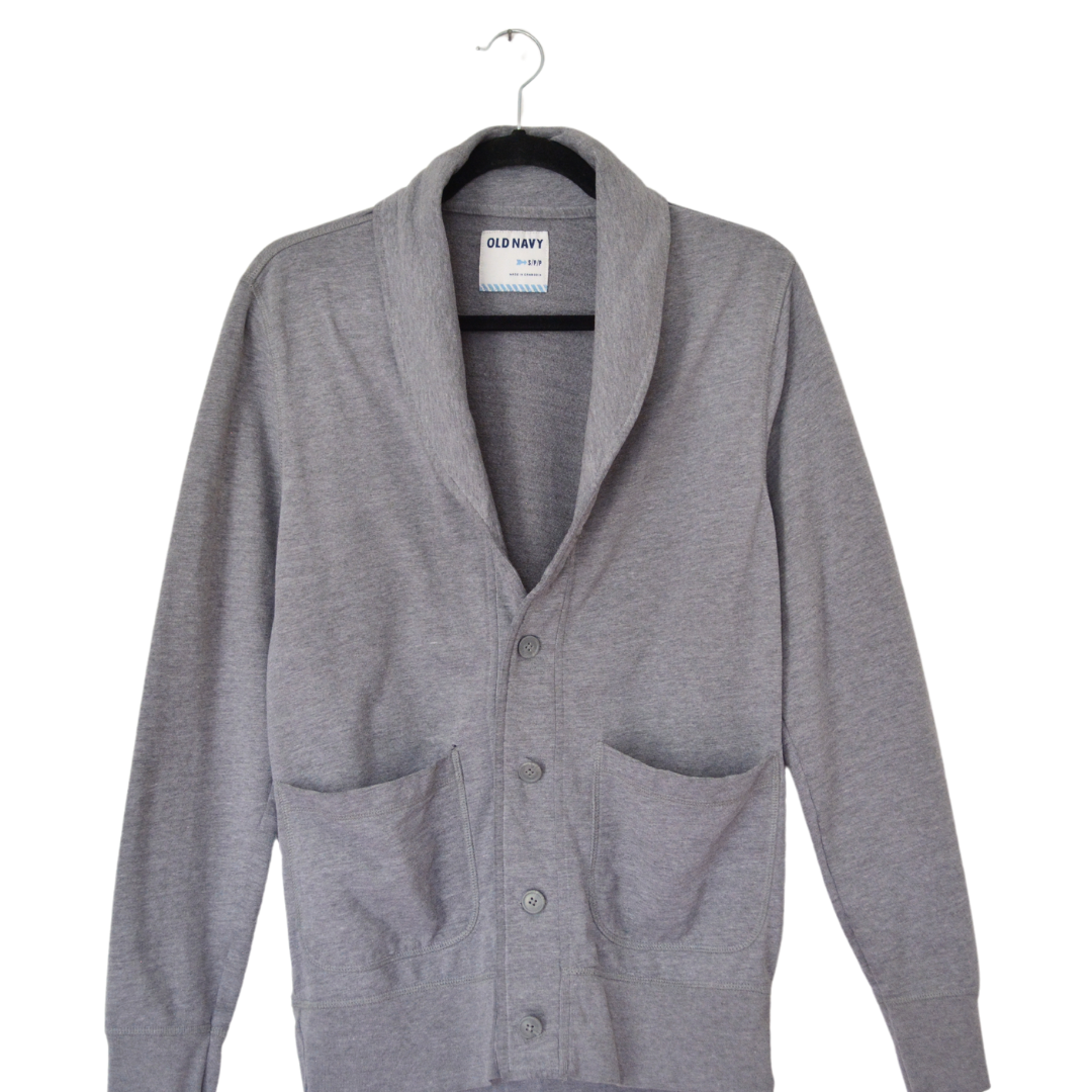 Blazer knit gris