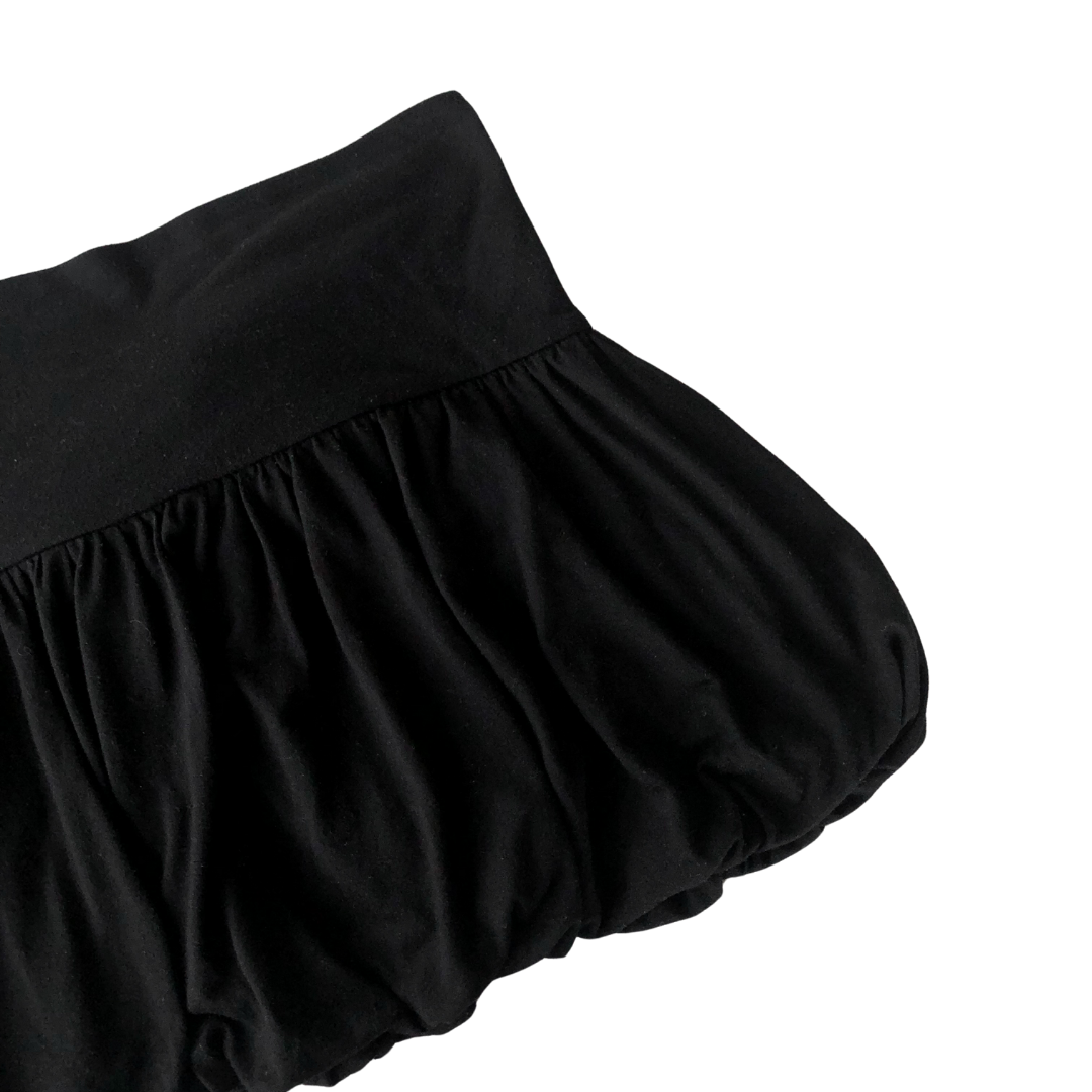 Mini flada negra globo