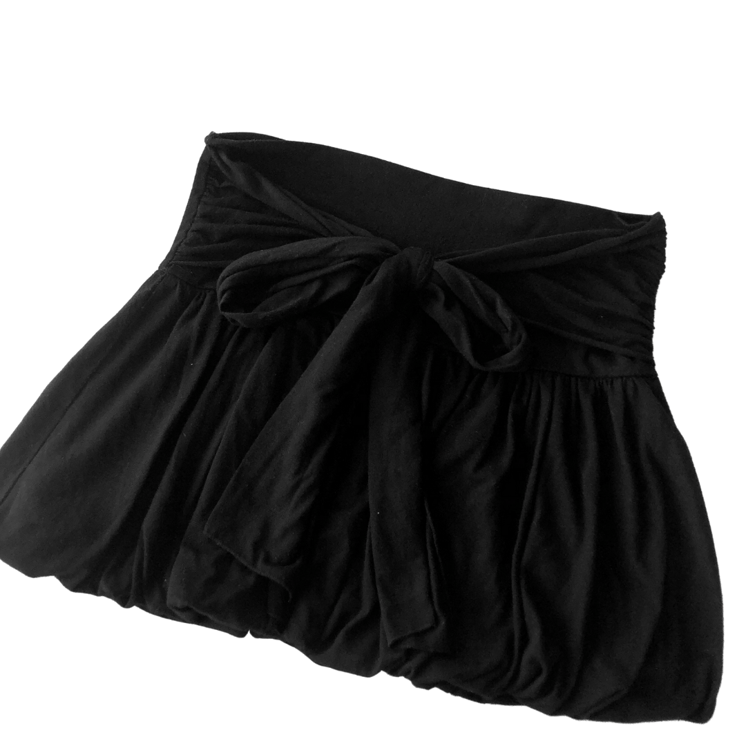 Mini flada negra globo
