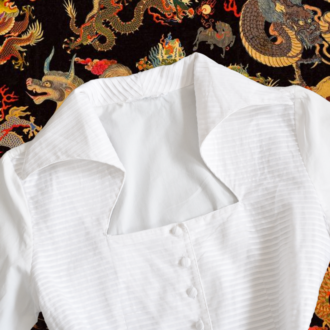 Blusa Rayure Paris 90s