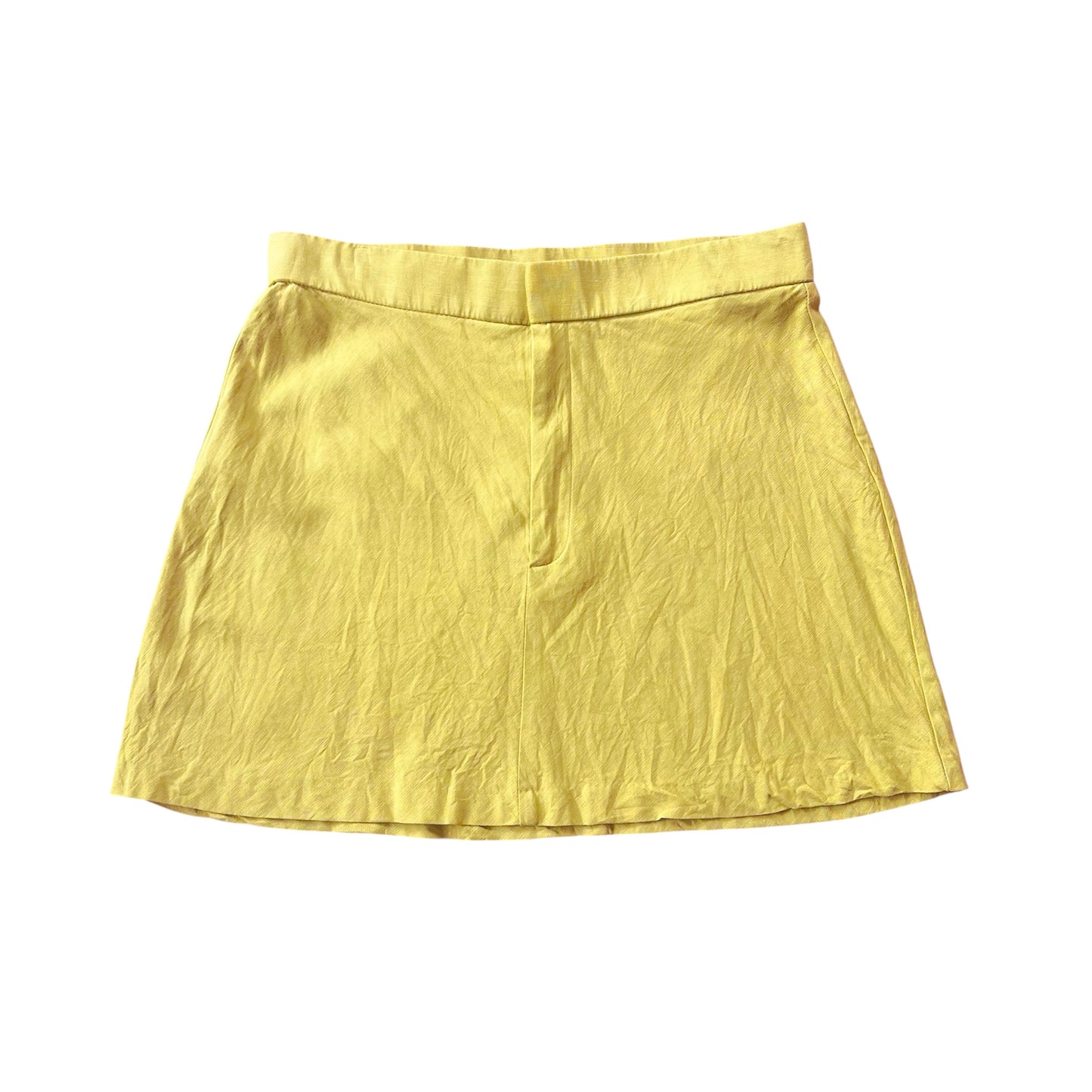Miniskirt amarillo mostaza