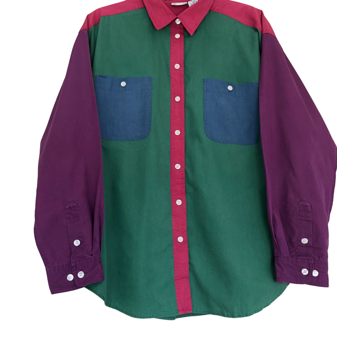 Camisa groovy 90s multicolor