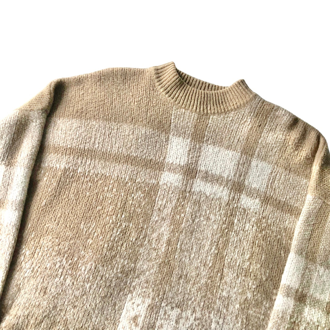 Suéter oversized beige