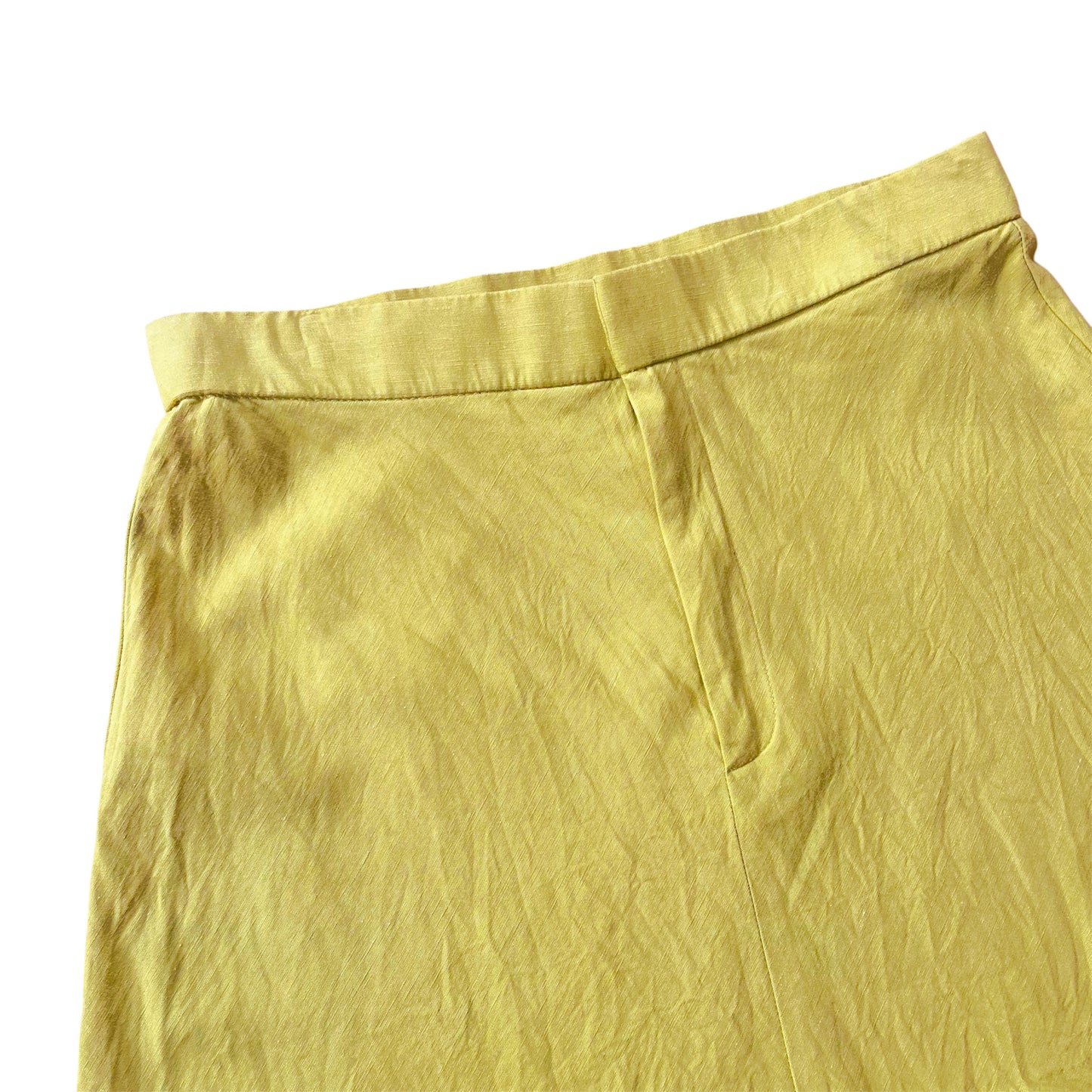 Miniskirt amarillo mostaza