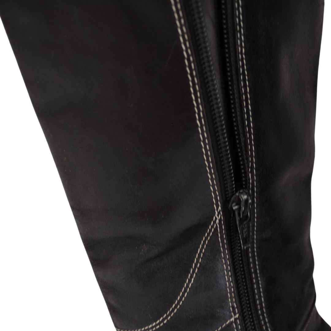 Botas negras de tacón