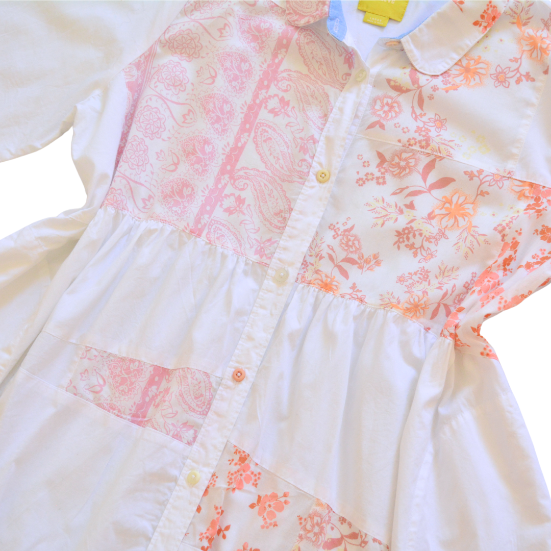 Vestido camisa con bolsas