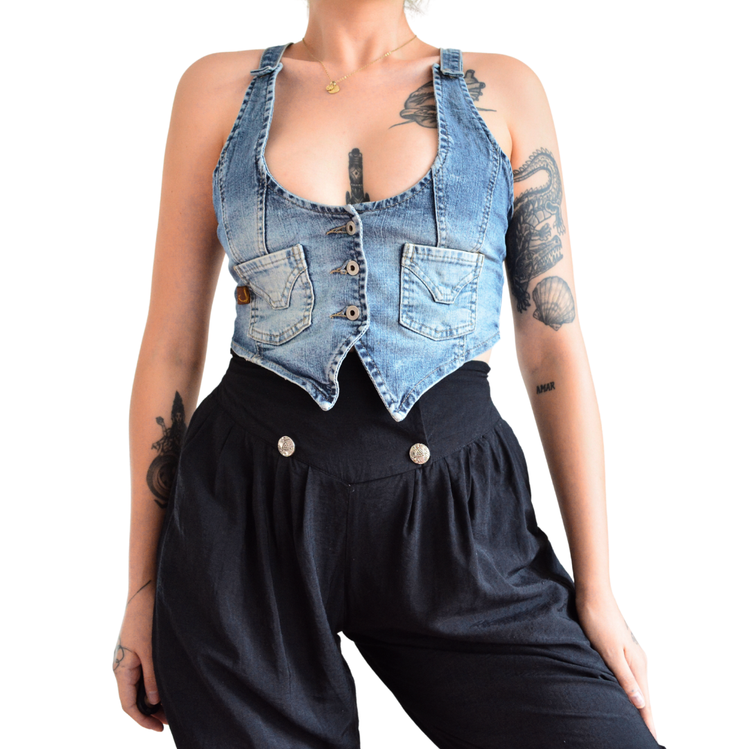Chaleco denim