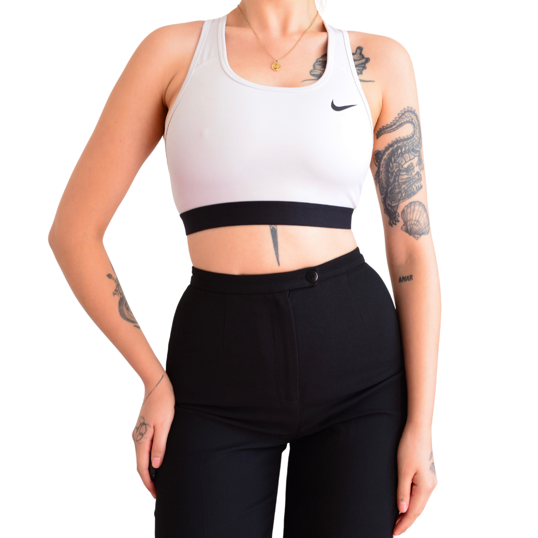 Top Nike blanco
