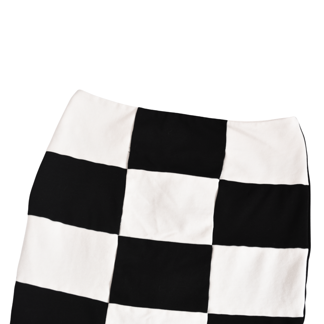 Falda con bloques B&W