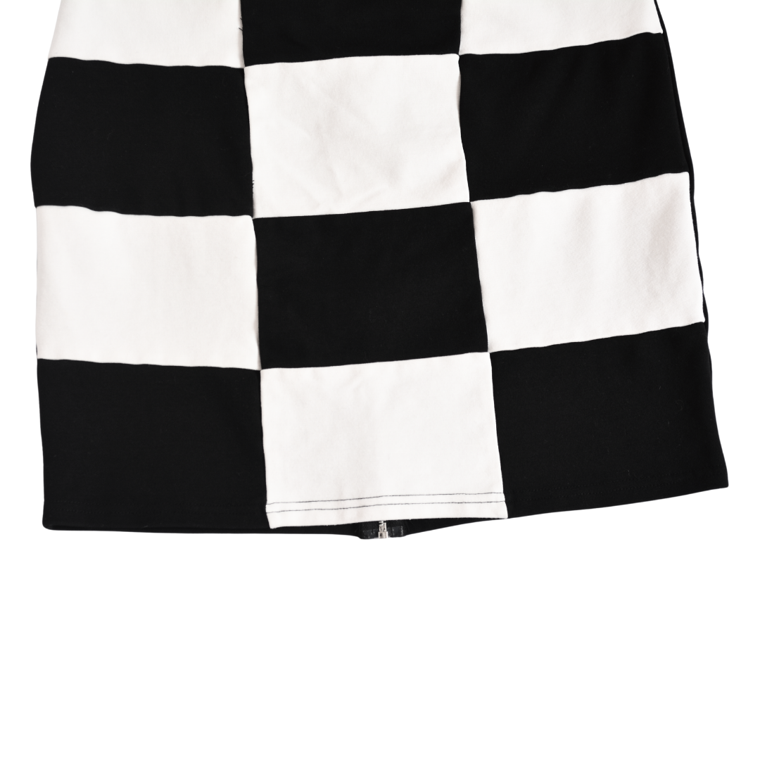 Falda con bloques B&W