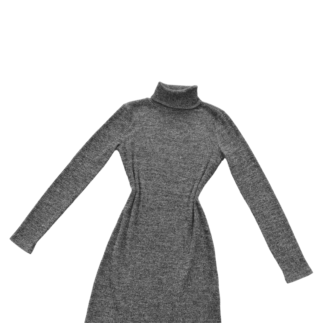 Vestido knit gris