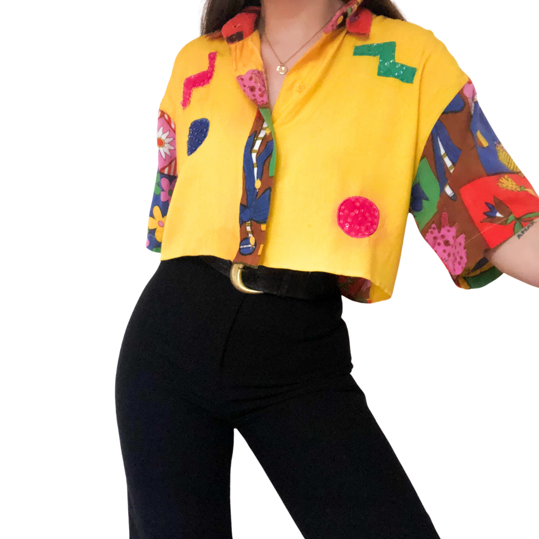Camisa geométrica