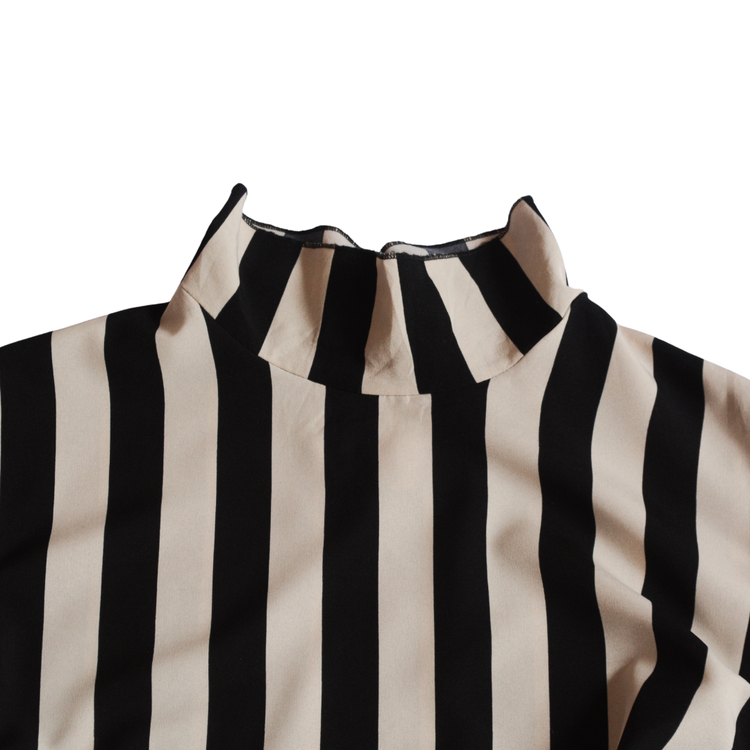 Blusa vintage de rayas
