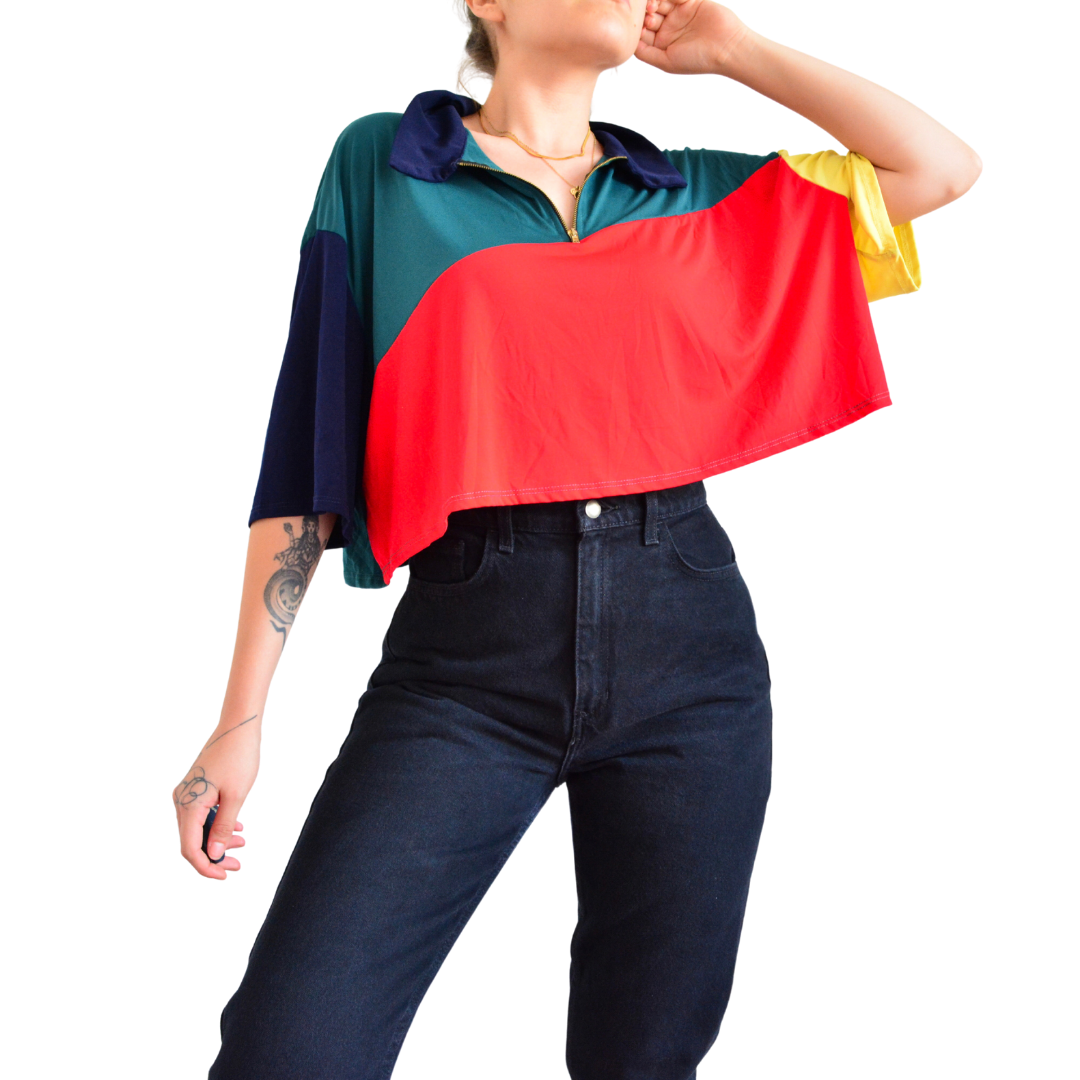Blusa blocks de colores