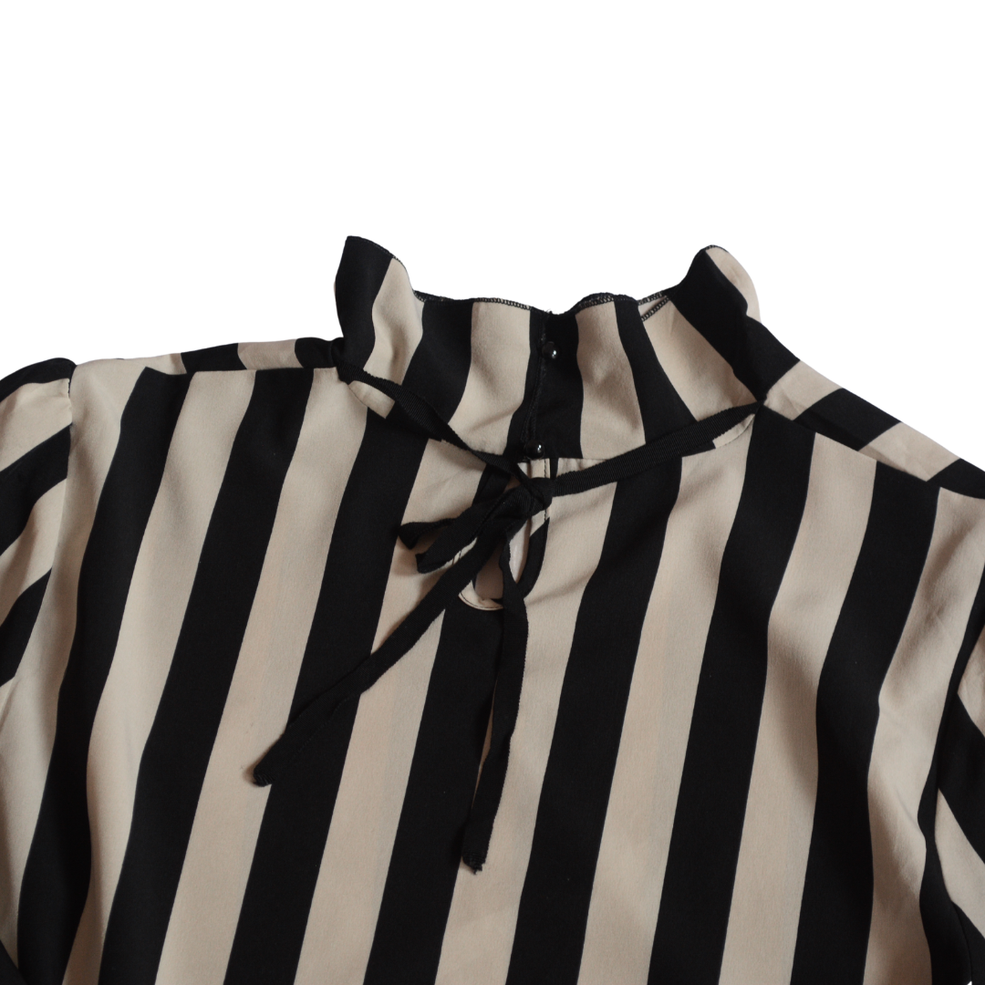 Blusa vintage de rayas