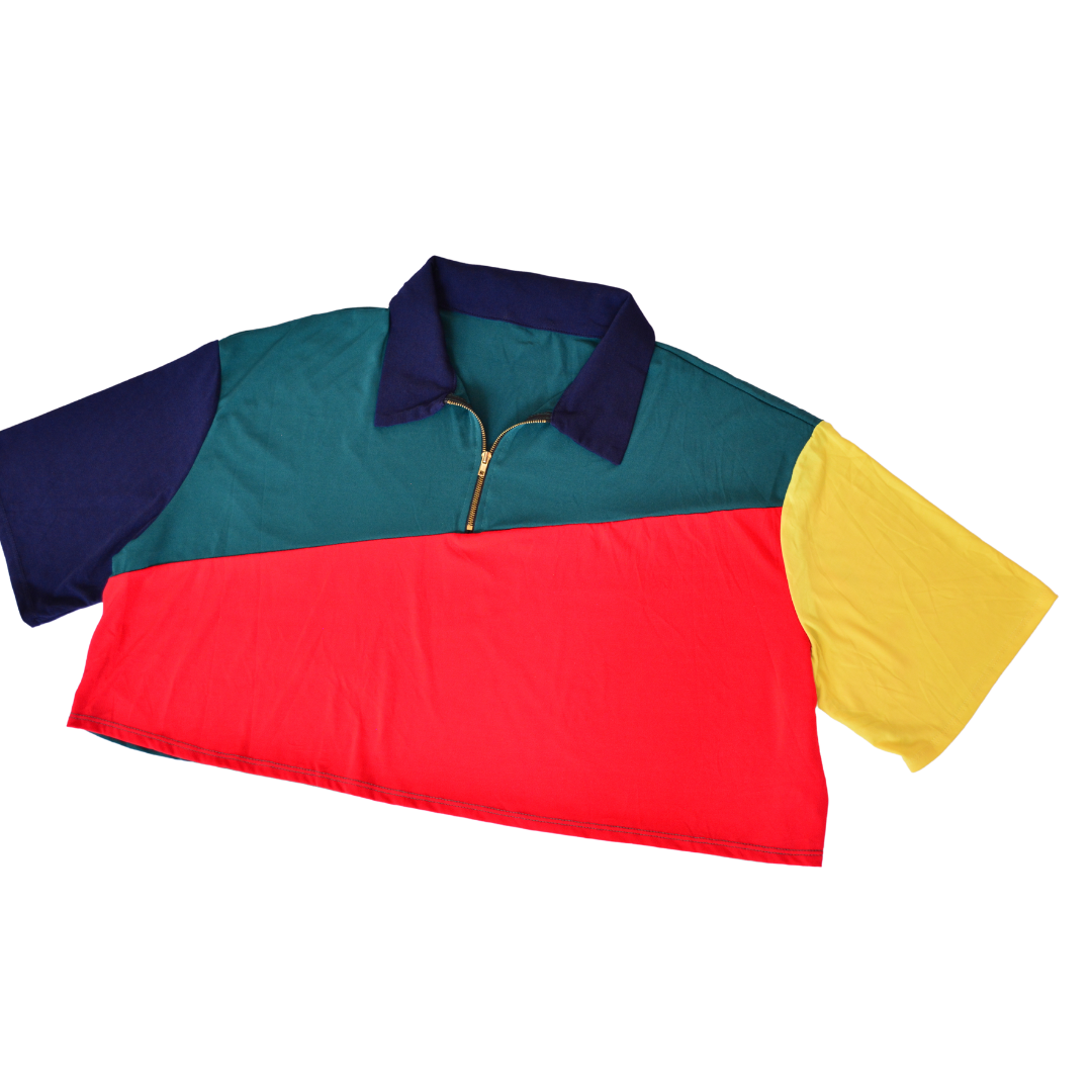 Blusa blocks de colores