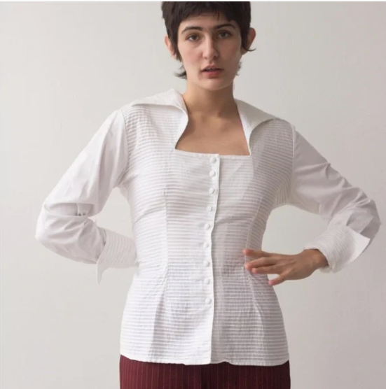 Blusa Rayure Paris 90s