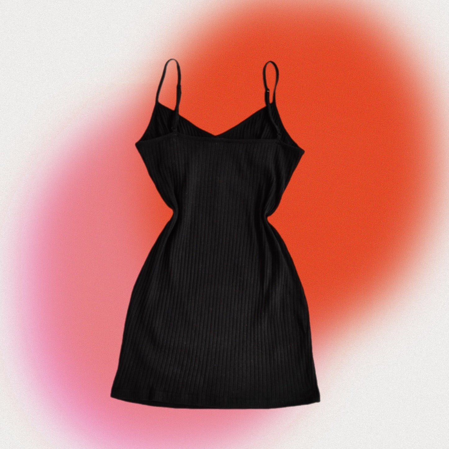Vestido negro solido