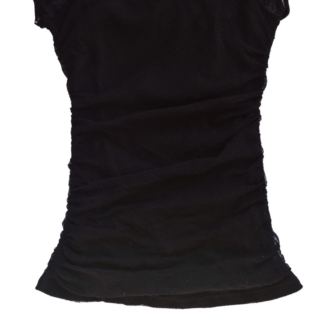 Blusa negra bailarina