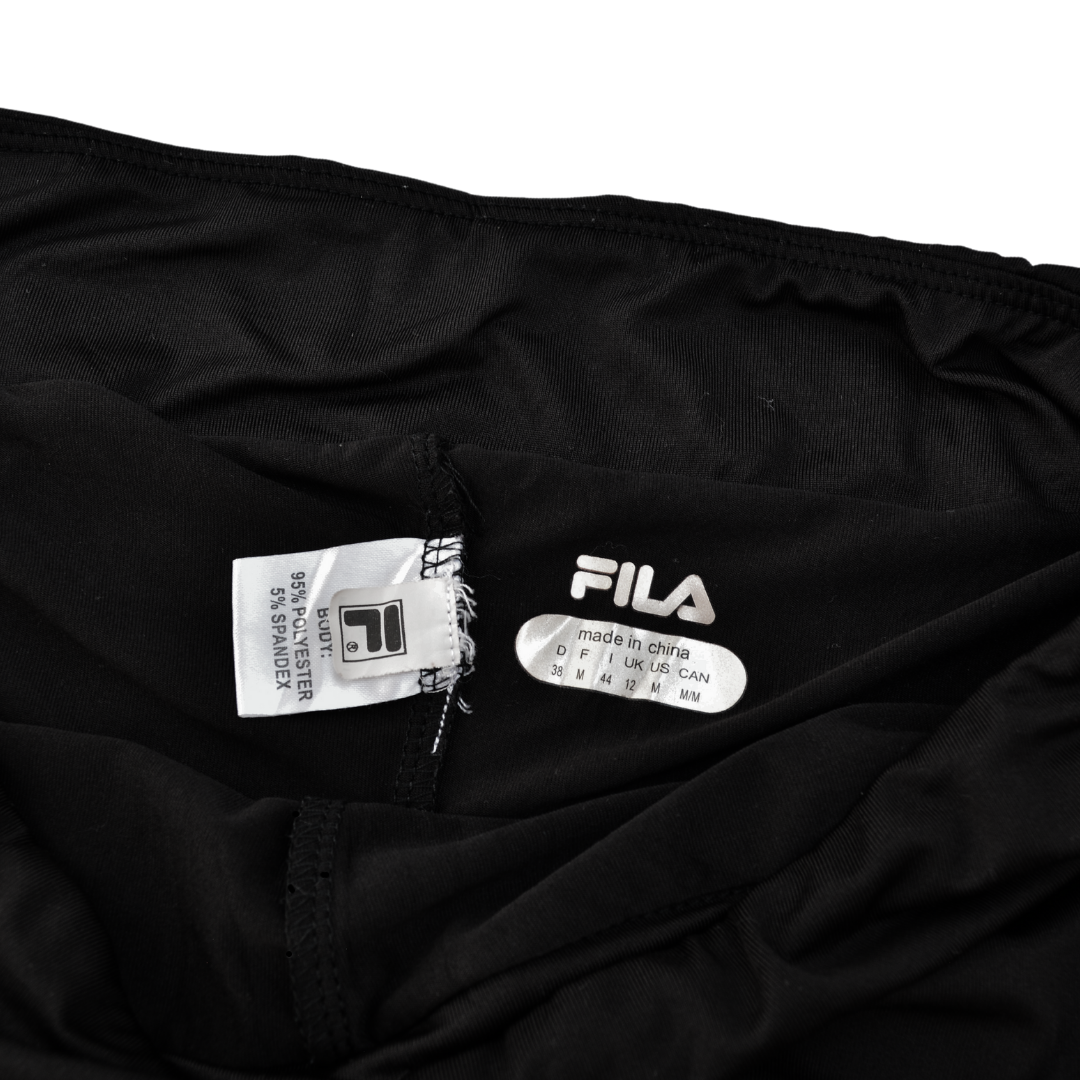 Mini falda negra Fila